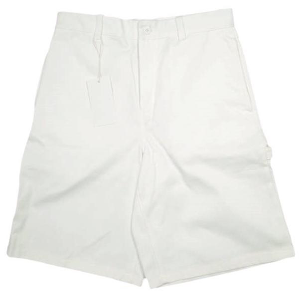新品 ZARA ザラ BERMUDA RELAXED FIT バミューダペインターショーツ 1957/401/250 40 WHITE ショートパンツ ボトムス g24029 | 