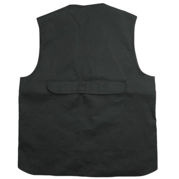 CAMIEL FORTGENS カミエル フォートヘンス フランス製 ZIP VEST WATER REPELLENT COTTON 撥水コットン ジップベスト M BLACK ジレ g24035 |  | 01