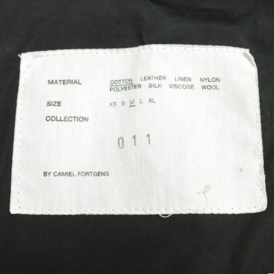 CAMIEL FORTGENS カミエル フォートヘンス フランス製 ZIP VEST WATER REPELLENT COTTON 撥水コットン ジップベスト M BLACK ジレ g24035 |  | 03