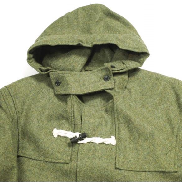 HED MAYNER ヘドメイナー 19AW DUFFLE COAT ダッフルコート S Olive Green アウター HED MAYNER ヘドメイナー 19AW DUFFLE COAT ダッフルコート S Olive