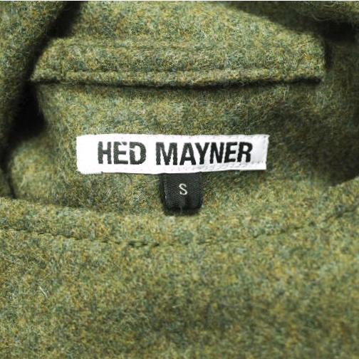 HED MAYNER ヘドメイナー 19AW DUFFLE COAT ダッフルコート S Olive