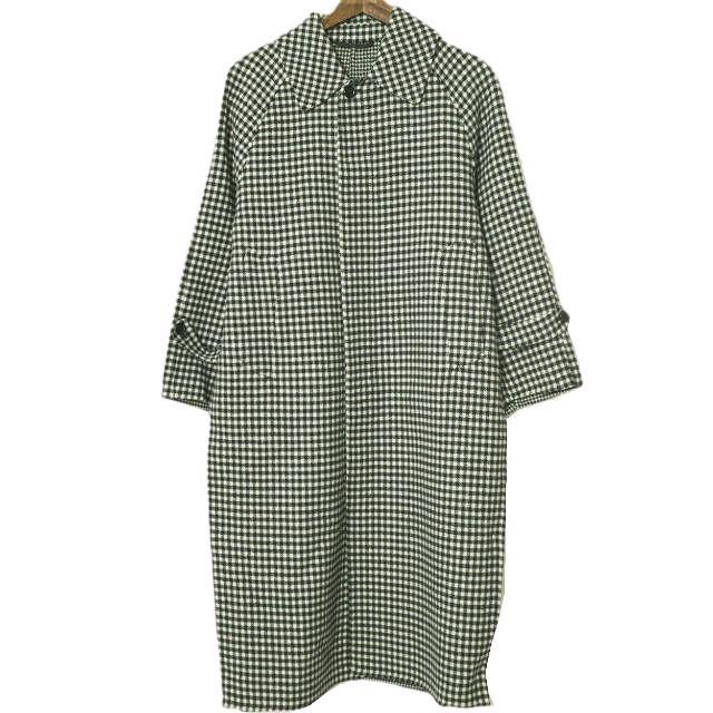 H BEAUTY＆YOUTH エイチ ビューティーアンドユース CHECK RAGLAN COAT ブロックチェックラグランコート 1625-104-4974 S 定価115,500円 | 