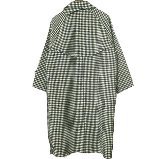 H BEAUTY＆YOUTH エイチ ビューティーアンドユース CHECK RAGLAN COAT ブロックチェックラグランコート 1625-104-4974 S 定価115,500円 |  | 01