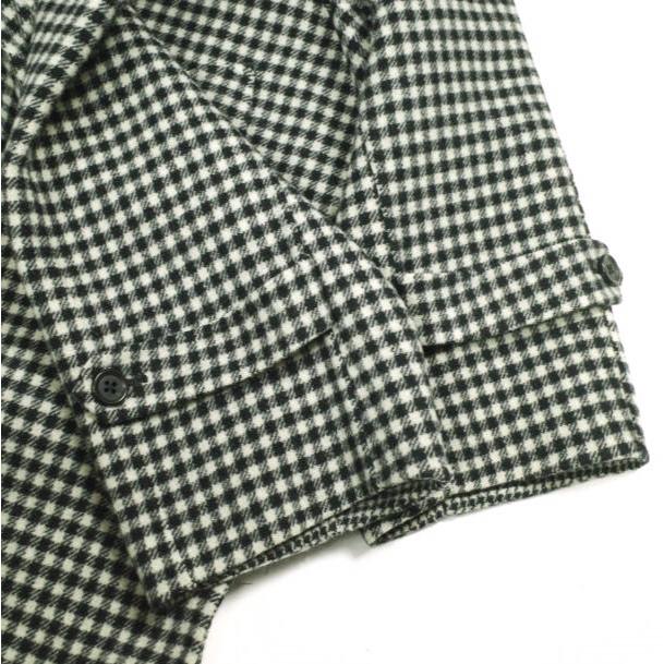 H BEAUTY＆YOUTH エイチ ビューティーアンドユース CHECK RAGLAN COAT ブロックチェックラグランコート 1625-104-4974 S 定価115,500円 |  | 03