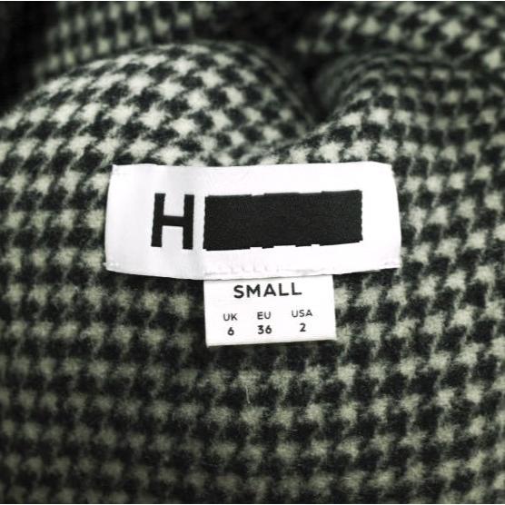 H BEAUTY＆YOUTH エイチ ビューティーアンドユース CHECK RAGLAN COAT ブロックチェックラグランコート 1625-104-4974 S 定価115,500円 |  | 05