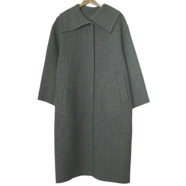 H BEAUTY＆YOUTH エイチ ビューティーアンドユース STAND COLLAR COAT スタンドカラーコート 1625-104-4787 S グレー 定価93,500円 g24065 | 