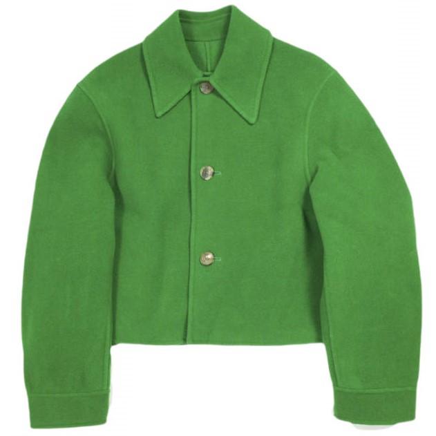 H BEAUTY＆YOUTH エイチ ビューティーアンドユース PILE MELTON CROPPED COAT パイルメルトンクロップドコート 1625-104-4899 S KELLY | 