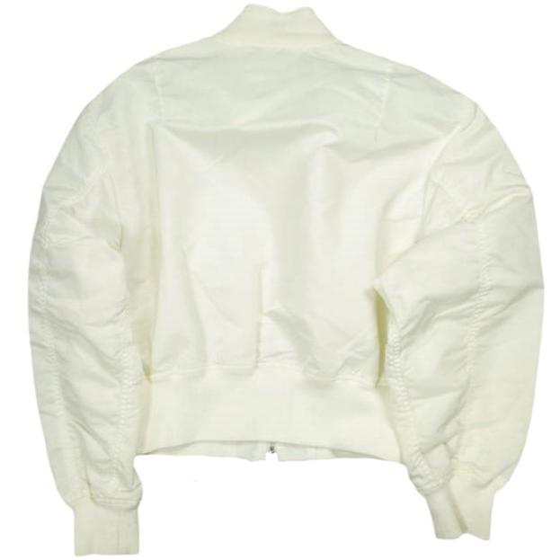 H BEAUTY＆YOUTH エイチ ビューティーアンドユース 日本製 NYLON TWILL SHORT MA-1 JACKET フライトジャケット 1625-243-4698 S OFF WHITE |  | 01