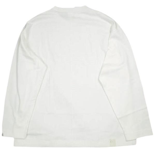 新品 N.HOOLYWOOD x LOOPWHEELER ミスターハリウッド 25SS LONG SLEEVE T-SHIRT 20/2吊り天竺 ロングスリーブTシャツ 20RCH-LW 40 WHITE |  | 01