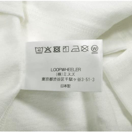 新品 N.HOOLYWOOD x LOOPWHEELER ミスターハリウッド 25SS LONG SLEEVE T-SHIRT 20/2吊り天竺 ロングスリーブTシャツ 20RCH-LW 40 WHITE |  | 09