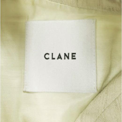 CLANE クラネ 20SS LINEN STAND BOX VEST リネンスタンドボックスベスト 18103-0391 Free Natural ジレ トップス g24083 |  | 03
