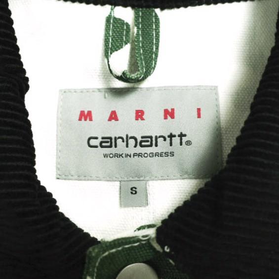 MARNI x carhartt WIP マルニ カーハート 23SS SUNFLOWER OG CHORE COAT フローラルカバーオール GUMU031289 S Forest Green チョアコート |  | 03