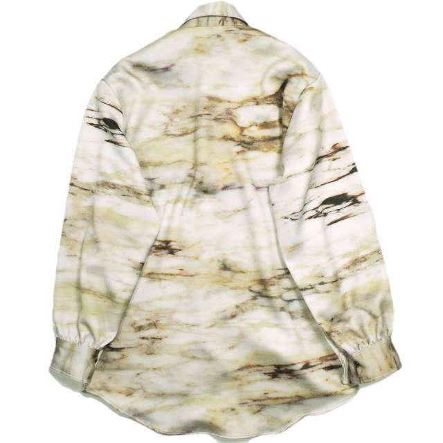 MIKAGE SHIN ミカゲシン 22AW 日本製 OPEN SLEEVE SHIRT グラフィックプリントオープンスリーブシャツ 22AW-0405 0 BEIGE 長袖 g24088 |  | 01