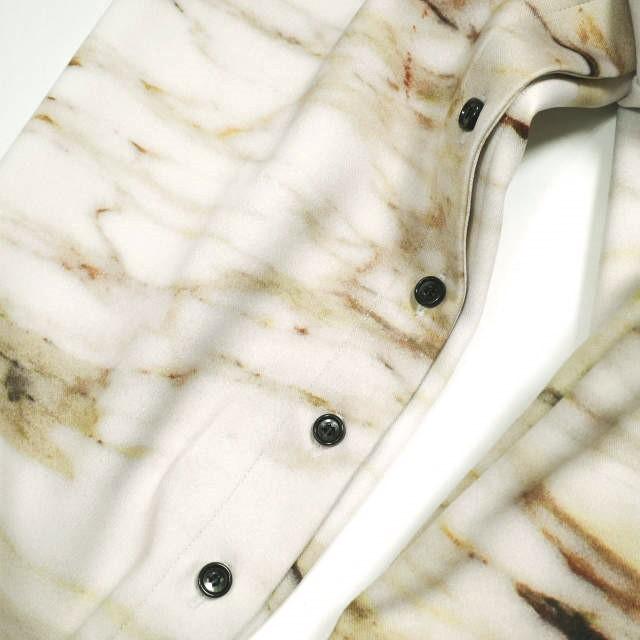 MIKAGE SHIN ミカゲシン 22AW 日本製 OPEN SLEEVE SHIRT グラフィックプリントオープンスリーブシャツ 22AW-0405 0 BEIGE 長袖 g24088 |  | 05