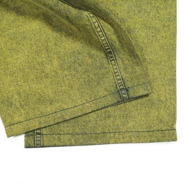 POLAR SKATE CO. ポーラー スケートカンパニー BIG BOY JEANS ビッグボーイジーンズ L YELLOW BLACK ワイド バギー デニムパンツ ボトムス |  | 08