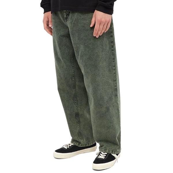 POLAR SKATE CO. ポーラー スケートカンパニー BIG BOY JEANS ビッグボーイジーンズ L MINT BLACK ワイド バギー デニムパンツ g24100 |  | 02