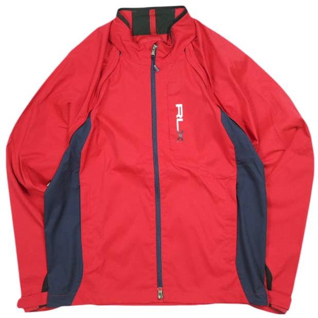 RLX Ralph Lauren アールエルエックス ラルフローレン 2WAY デタッチャブルシェルジャケット 7287043RLXCW M RED ベスト ブルゾン g24108 | 