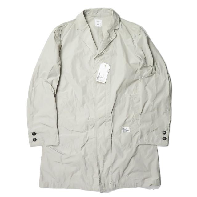 ベドウィン BEDWIN & THE HEARTBREAKERS 3B FLY FRONT CHESTER COAT「BYRNE」 メモリタフタ チェスターコート 16SB5384 2 グレー ショップコート アウター | 