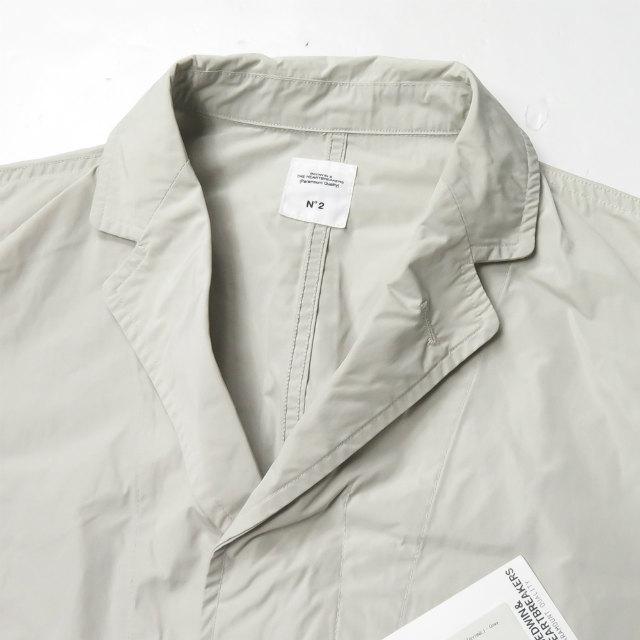 ベドウィン BEDWIN & THE HEARTBREAKERS 3B FLY FRONT CHESTER COAT「BYRNE」 メモリタフタ チェスターコート 16SB5384 2 グレー ショップコート アウター |  | 03