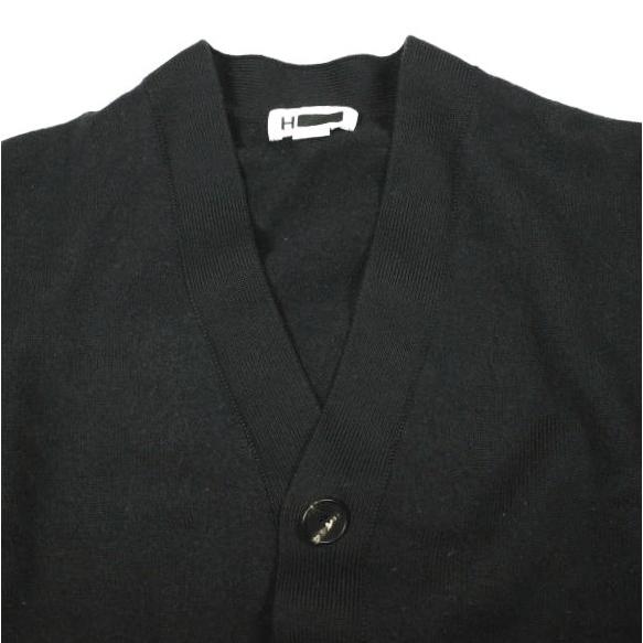 H BEAUTY＆YOUTH エイチ ビューティーアンドユース SOLID WOOL V NECK CARDIGAN ソリッドウールVネックカーディガン 1228-106-0664 S BLACK |  | 04