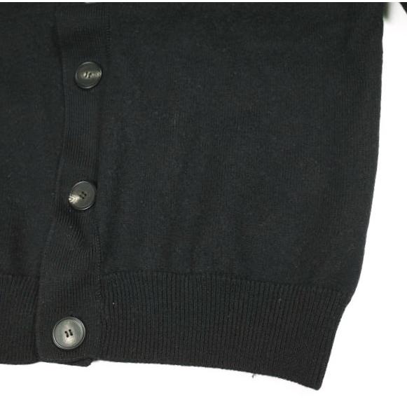 H BEAUTY＆YOUTH エイチ ビューティーアンドユース SOLID WOOL V NECK CARDIGAN ソリッドウールVネックカーディガン 1228-106-0664 S BLACK |  | 05