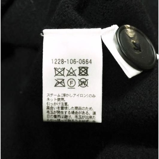H BEAUTY＆YOUTH エイチ ビューティーアンドユース SOLID WOOL V NECK CARDIGAN ソリッドウールVネックカーディガン 1228-106-0664 S BLACK |  | 07