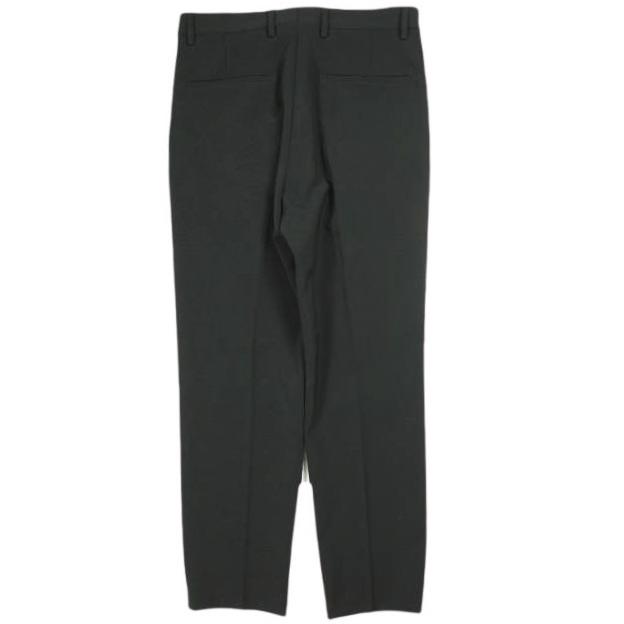 H BEAUTY＆YOUTH エイチ DOUBLE CLOTH 1P TAPERED PANTS ダブルクロス1プリーツテーパードパンツ 1214-177-7785 M BLACK スラックス |  | 01