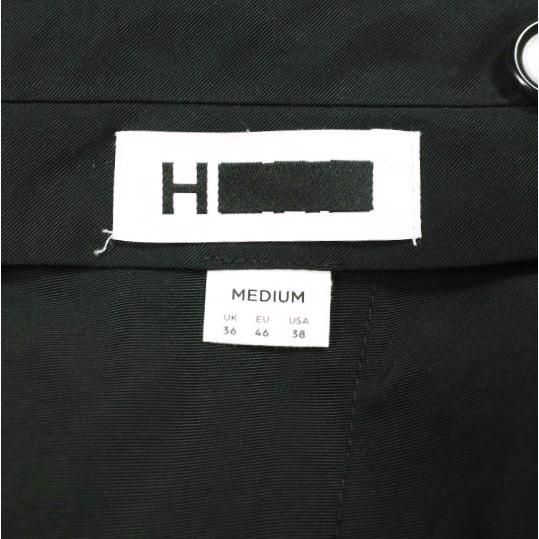 H BEAUTY＆YOUTH エイチ DOUBLE CLOTH 1P TAPERED PANTS ダブルクロス1プリーツテーパードパンツ 1214-177-7785 M BLACK スラックス |  | 03