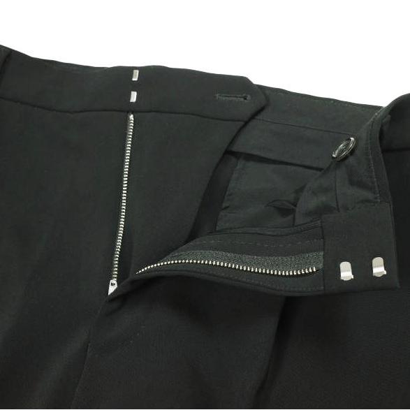 H BEAUTY＆YOUTH エイチ DOUBLE CLOTH 1P TAPERED PANTS ダブルクロス1プリーツテーパードパンツ 1214-177-7785 M BLACK スラックス |  | 05