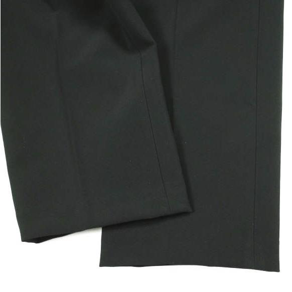 H BEAUTY＆YOUTH エイチ DOUBLE CLOTH 1P TAPERED PANTS ダブルクロス1プリーツテーパードパンツ 1214-177-7785 M BLACK スラックス |  | 07