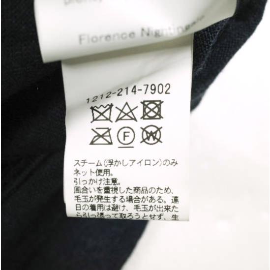 KOTI BEAUTY＆YOUTH コティ ビューティーアンドユース 23SS 日本製 メリノウールロングスリーブカットソー 1212-214-7902 M NAVY アローズ |  | 06