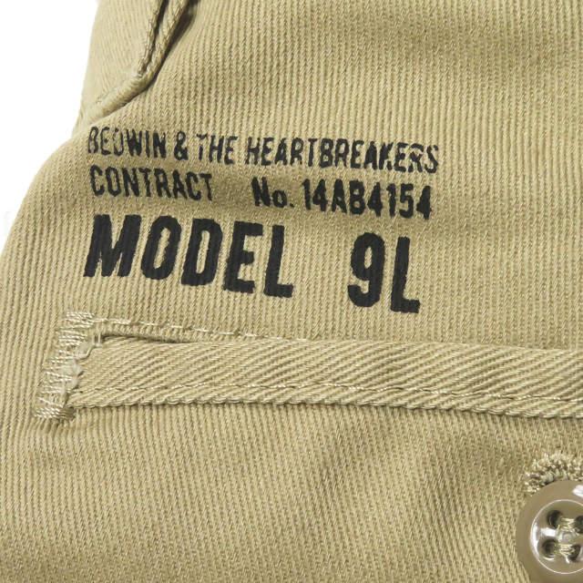 ベドウィン アンド ザ ハートブレイカーズ BEDWIN & THE HEARTBREAKERS 9/L DICKIES TC PANTS「JESSEE」 873 クロップドパンツ 14AB4154 2 ベージュ |  | 06