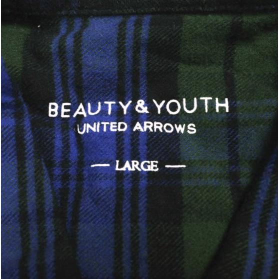 BEAUTY＆YOUTH UNITED ARROWS ビューティーアンドユース ネルチェック パジャマセット L Blackwatch セットアップ シャツ＆パンツ |  | 07
