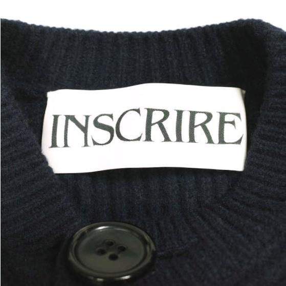 INSCRIRE アンスクリア 24AW Cropped cardigan ローゲージウールクロップドカーディガン I24AW-K11 Free NAVY ニット トップス g24132 |  | 03