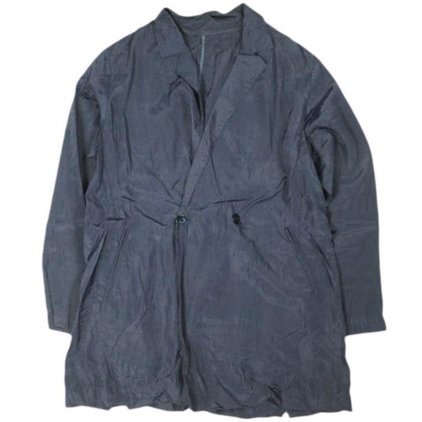 H BEAUTY＆YOUTH エイチ ビューティーアンドユース 日本製 LOOSE JACKET レーヨンルーズダブルジャケット 1625-260-4352 S NAVY テーラード | 