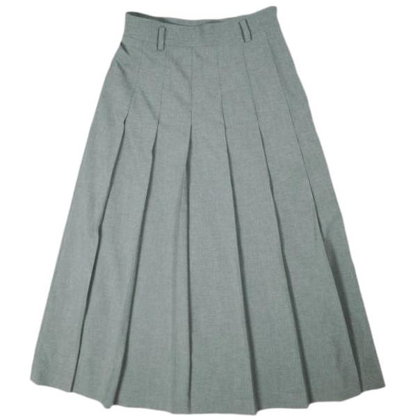 BEAUTY＆YOUTH UNITED ARROWS ビューティーアンドユース ユナイテッドアローズ ワイドプリーツスカート 1624-199-3840 M NAVY ロング | 
