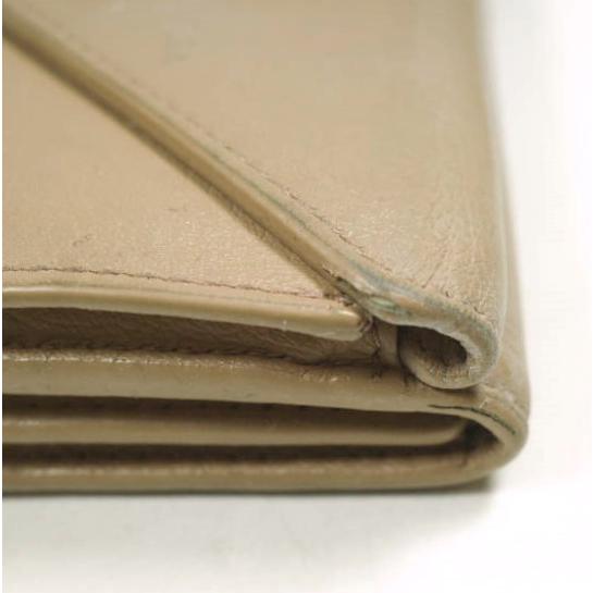 BALENCIAGA バレンシアガ PAPER TINY 三つ折り財布 391446 DLQ0N ベージュ レザー ミニウォレット g24149 |  | 07