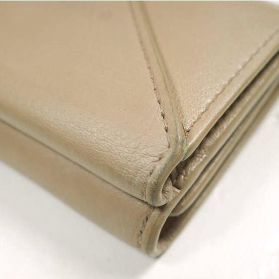 BALENCIAGA バレンシアガ PAPER TINY 三つ折り財布 391446 DLQ0N ベージュ レザー ミニウォレット g24149 |  | 08