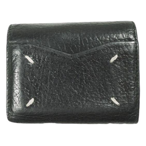 Maison Margiela 11 メゾンマルジェラ ENVELOPE WALLET 3つ折り財布 小銭入れ付き S56UI0136 P0399 Black レザーウォレット ユニセックス |  | 02