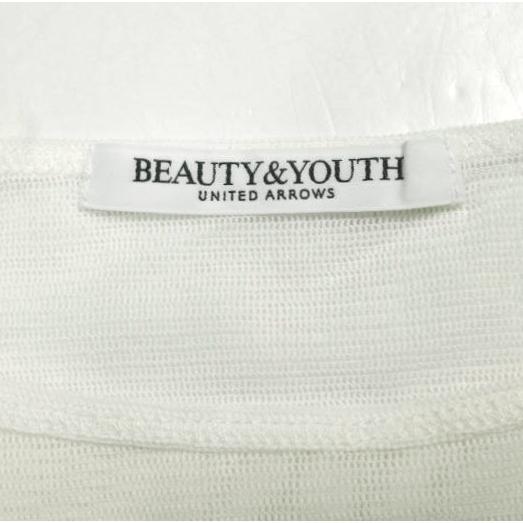 BEAUTY＆YOUTH UNITED ARROWS ビューティーアンドユース 24SS 日本製 コットンチュールプルオーバー 1612-226-5240 Free WHITE カットソー |  | 03