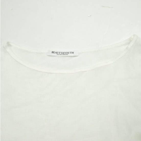 BEAUTY＆YOUTH UNITED ARROWS ビューティーアンドユース 24SS 日本製 コットンチュールプルオーバー 1612-226-5240 Free WHITE カットソー |  | 04