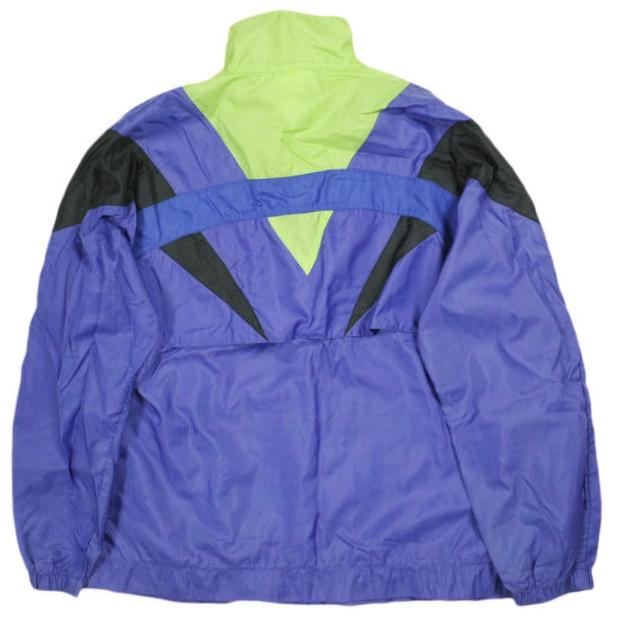 adidas アディダス 00s ナイロンハーフジップジャケット L程度 パープル ヴィンテージ プルオーバー ウインドブレーカー アウター g24156 |  | 01