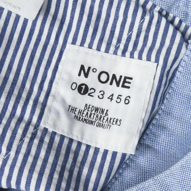 ベドウィン BEDWIN & THE HEARTBREAKERS 日本製 3/L OX BICOLOR PANTS FADED 「DIZZY」 バイカラースイムショーツ 14SB4306 1 SAX ショートパンツ ライン |  | 02