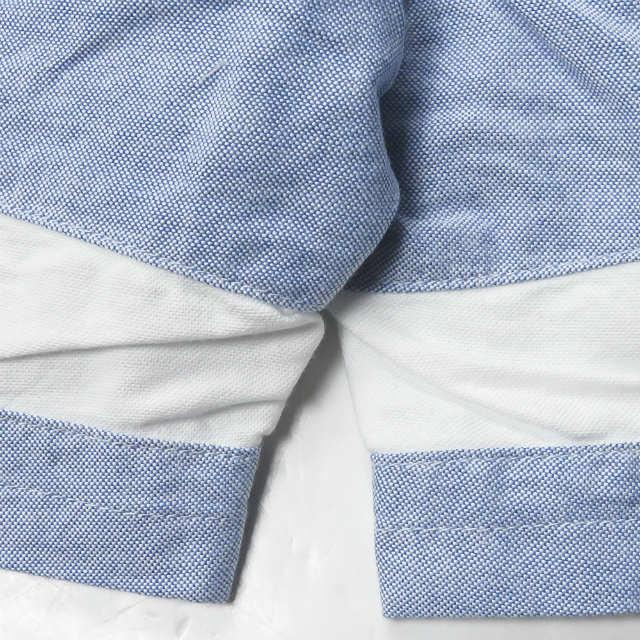 ベドウィン BEDWIN & THE HEARTBREAKERS 日本製 3/L OX BICOLOR PANTS FADED 「DIZZY」 バイカラースイムショーツ 14SB4306 1 SAX ショートパンツ ライン |  | 07