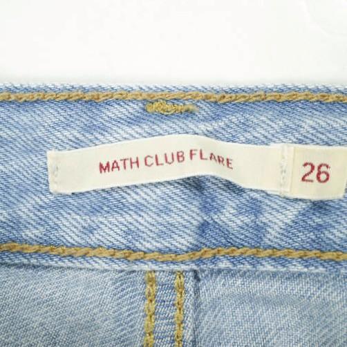Levi's PREMIUM リーバイス MATH CLUB FLARE BERNAL SYMBOLS ハイウエスト フレアデニムパンツ A0944-0001 26 Dark Indigo - Worn In |  | 03