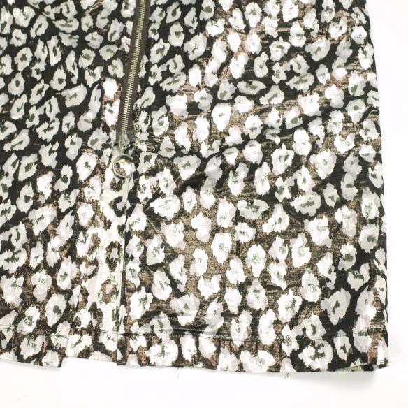 PHEENY フィーニー 日本製 Leopard Jacquared Font Zip Skirt レオパードラメスカート PA17-SK03 2 BROWN ボトムス g24163 |  | 05