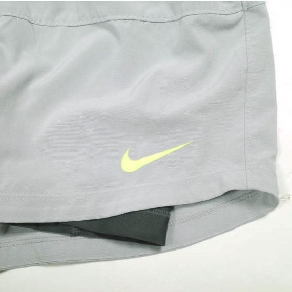 NIKE ナイキ DRI-FIT ツートーントレーニングショートパンツ 613633-066 M グレー/ライムグリーン ショーツ RUNNING ボトムス g24164 |  | 03