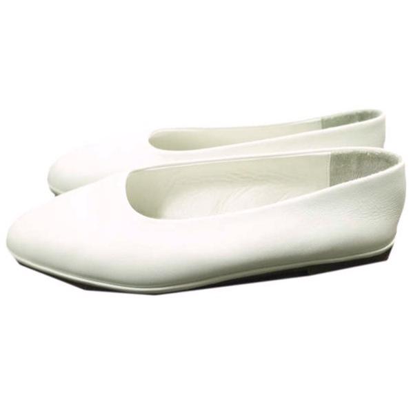 WANDERUNG ワンデルング Flat Leather Shoes フラットレザーシューズ 36(23cm) OFF WHITE MARCOMONDE マルコモンド スリッポン steven alan |  | 01