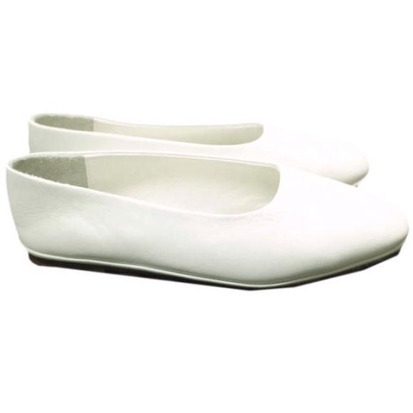 WANDERUNG ワンデルング Flat Leather Shoes フラットレザーシューズ 36(23cm) OFF WHITE MARCOMONDE マルコモンド スリッポン steven alan |  | 02