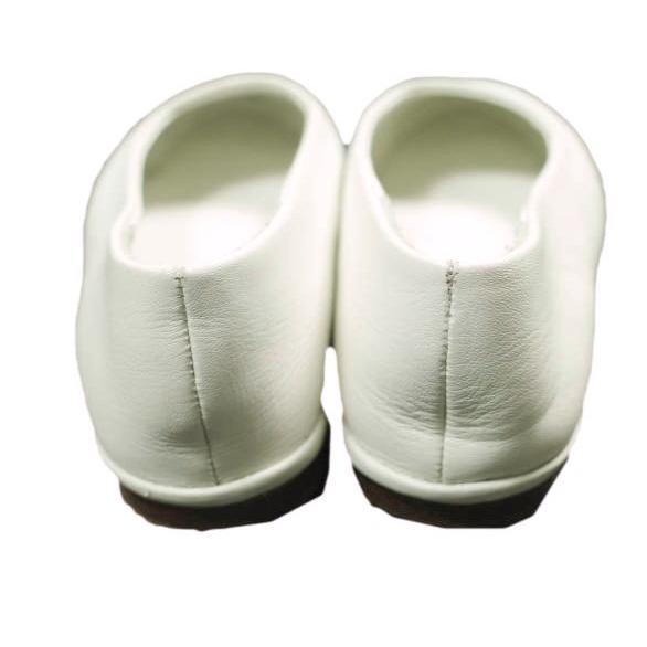 WANDERUNG ワンデルング Flat Leather Shoes フラットレザーシューズ 36(23cm) OFF WHITE MARCOMONDE マルコモンド スリッポン steven alan |  | 03